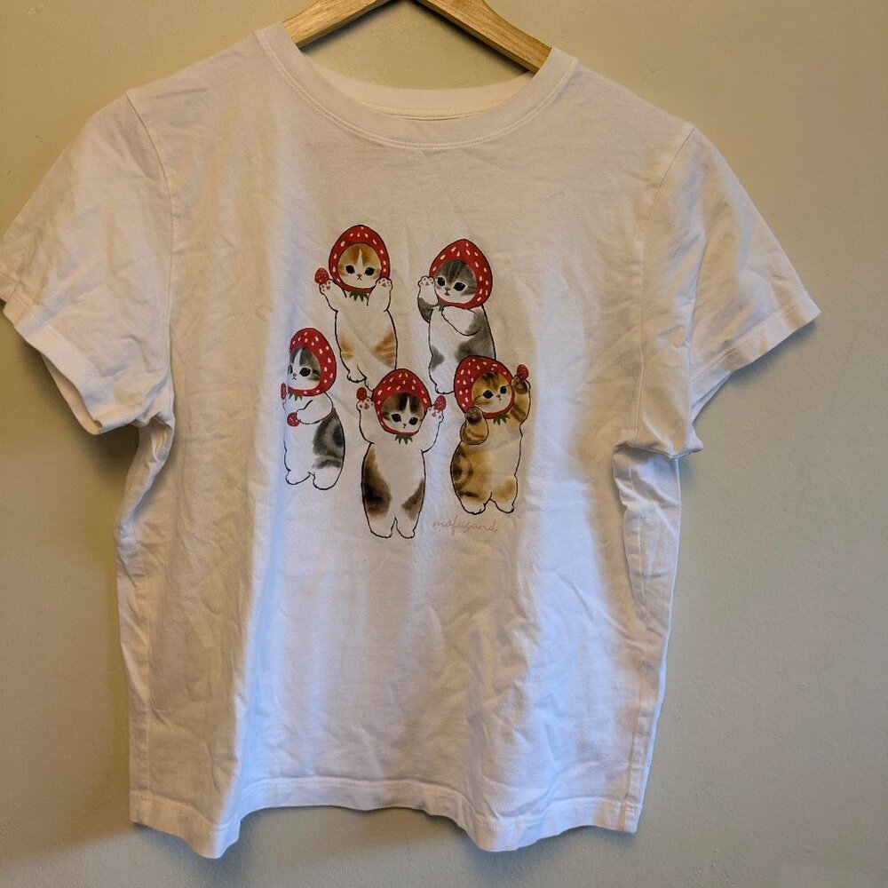 Mofusand X Uniqlo Kitten Tee